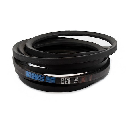 D&D 8V4250 Wedge V-Belt, 425 in Outside Length, 1 in Top Width, 7/8 in Thickness, 1 Ribs 8V4250